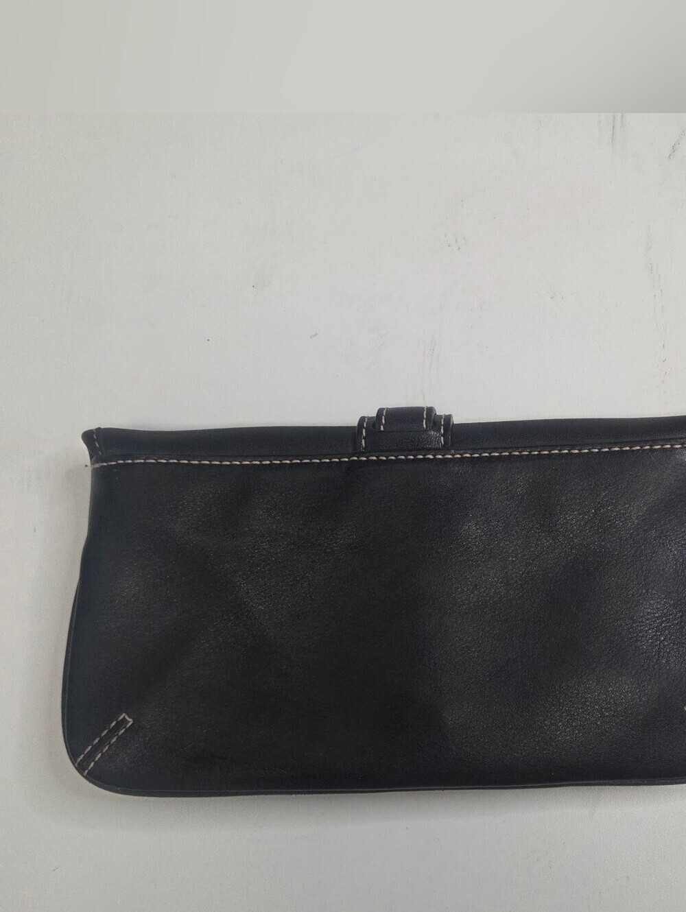 Vintage Y2K Coach Soho Wristlet Clutch Bag Buckle Detail - Picture 4 of 11